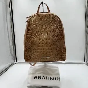 Brahmin | Bags | Brahmin Nola Honey Brown Melbourne Embossed  display picture 1